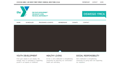 Desktop Screenshot of oswegoymca.org