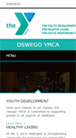 Mobile Screenshot of oswegoymca.org